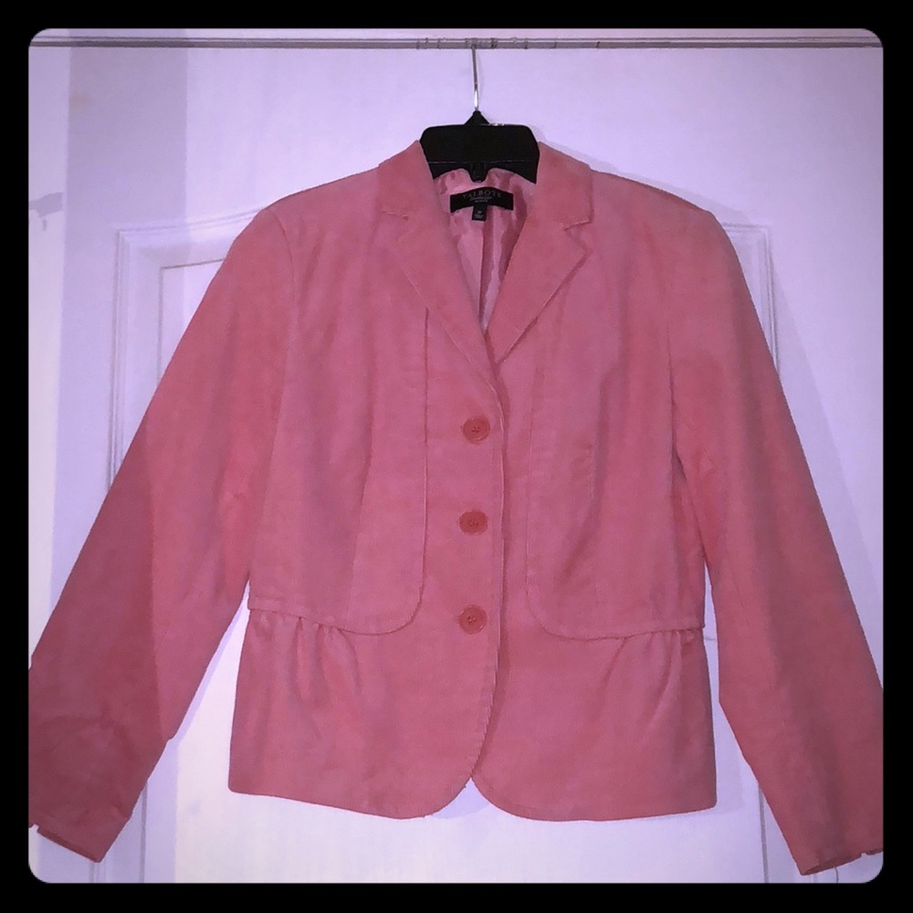 Corduroy blazer